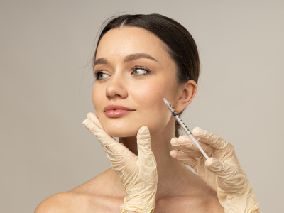 Imagem do procedimento de Botox