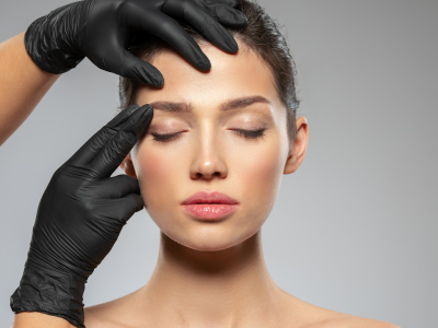 Imagem do procedimento de Botox