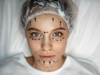 Imagem do procedimento de Botox