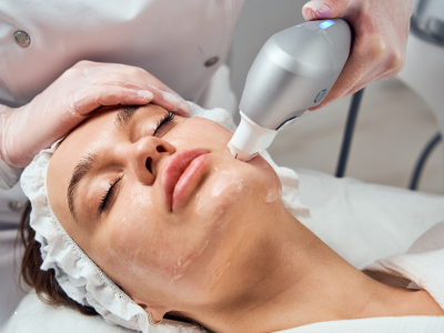 Imagem do procedimento de Botox